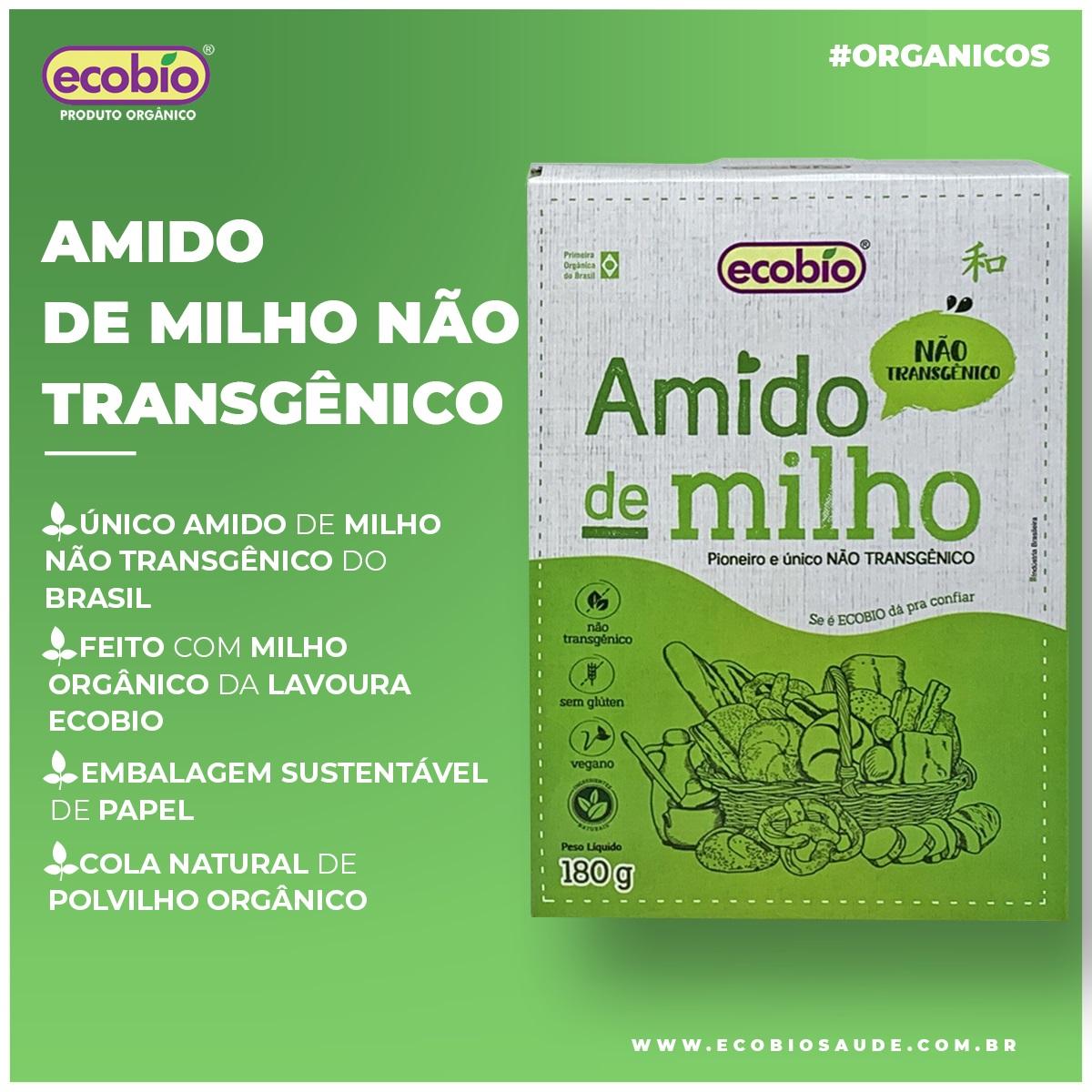 Amido de Milho Não Transgênico